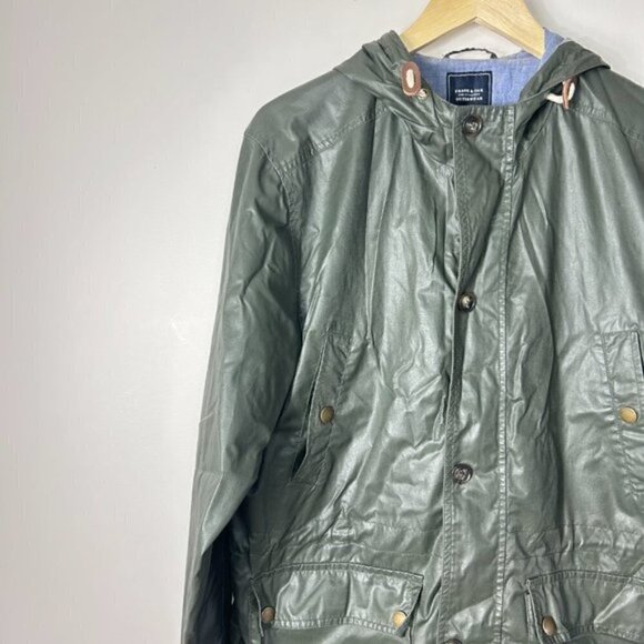 Frank & Oak Khaki Front Pockets Trench Size M - Picture 2 of 5